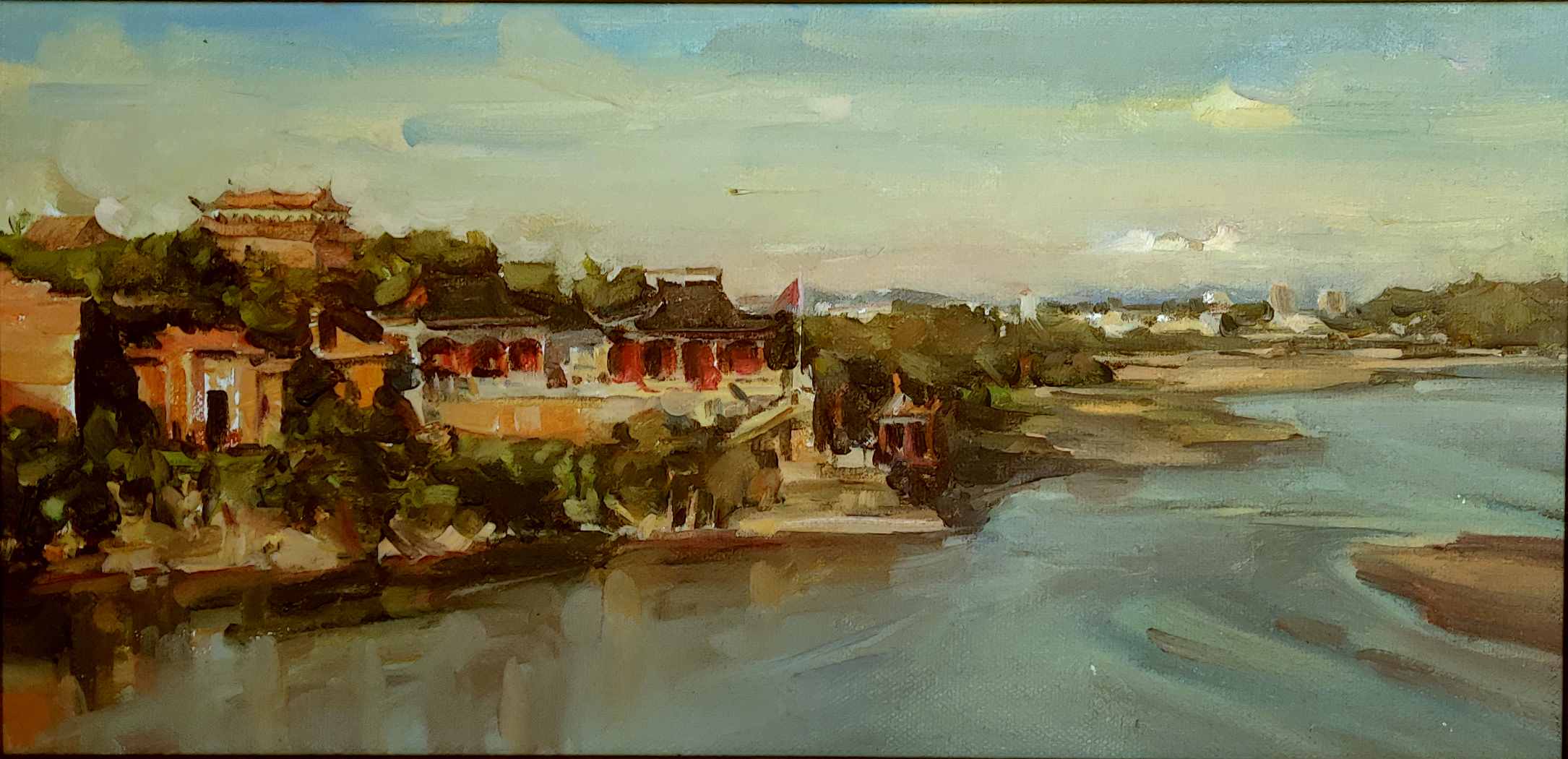 南丰夕照20X40cm.jpg
