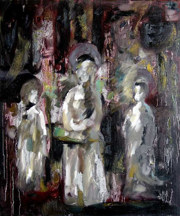 《逝》50x60cm 2014年 丁磊明.jpg