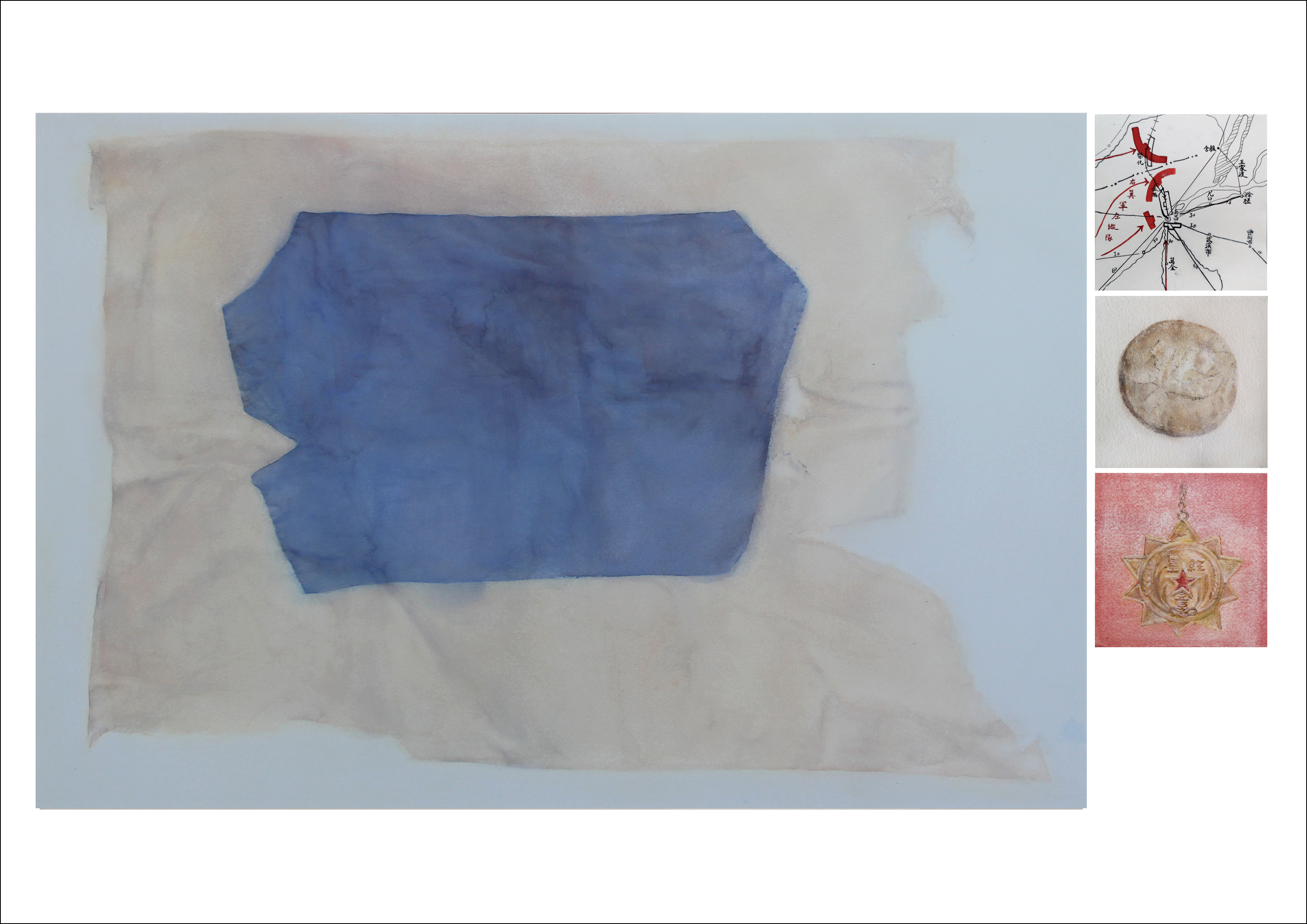 张欣《红色记忆》110x65cm   水彩.jpg